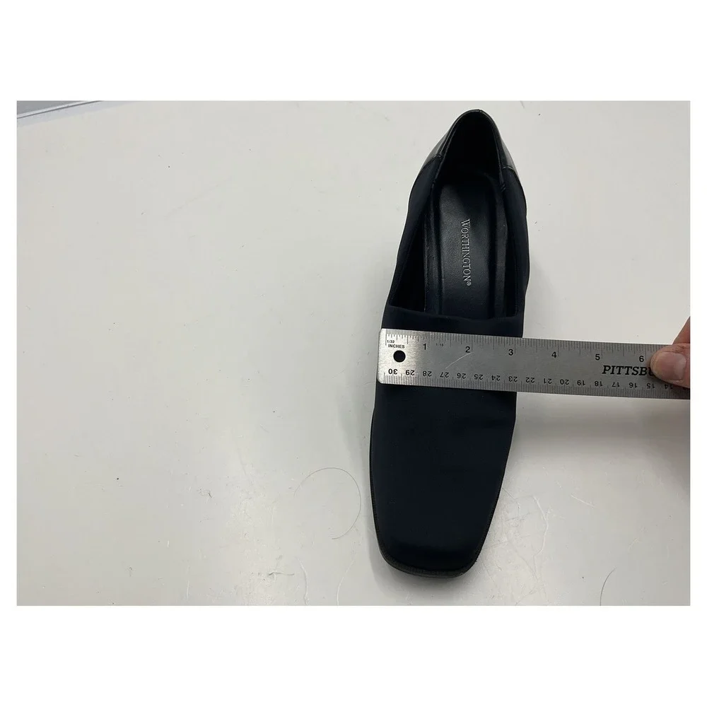 Worthington Women's Heels Black Block Heel‎